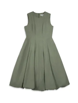 MultiFunctional Pockets Glitter Fit Panel Balloon Dress