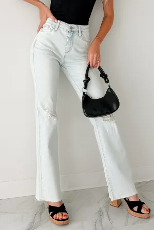 Paul Distressed Judy Blue Straight Leg Jeans (Light) Chill Mode Urban Energy