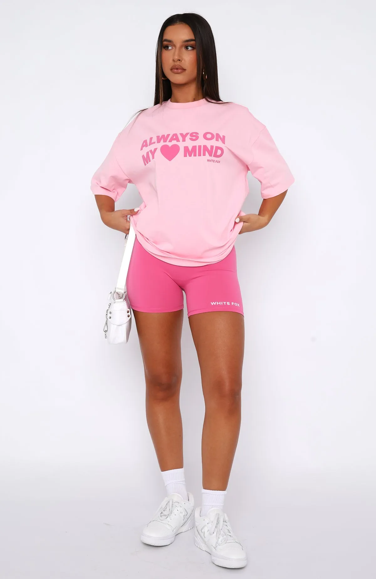 Tennis wear Just To Be Popular Bike Shorts Pink
