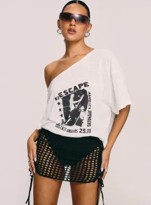 Spring Brunch Minimal Style Rapturous Mini Skirt Black
