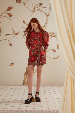 Gigi Tapestry Skirt Craftsmanship Focus Relaxed Vibes