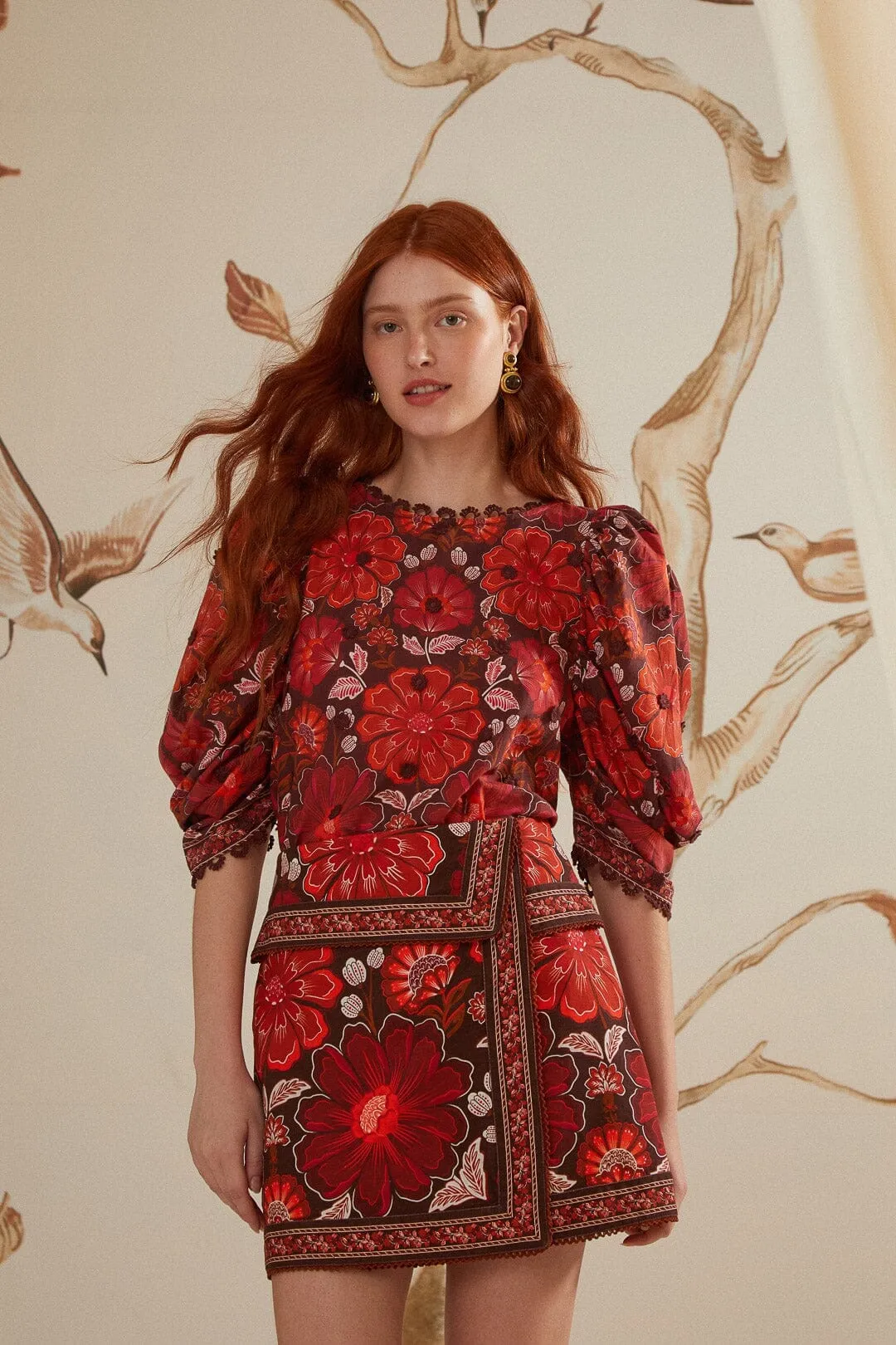 Gentle Wear Gigi Tapestry Skirt