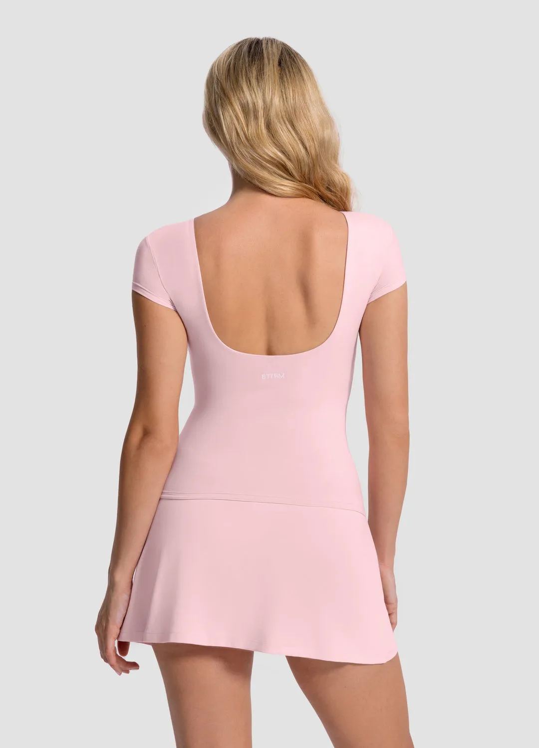Modern Fashion Open-Back T-Shirt