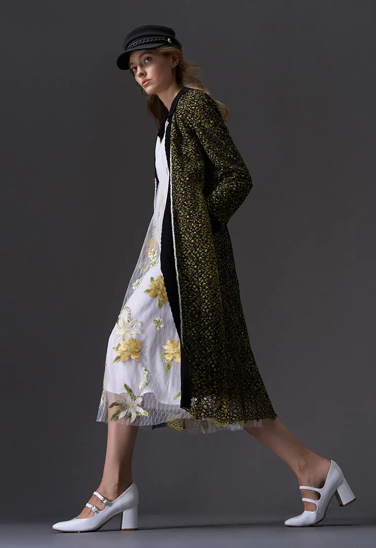 Athleisure Cool Tropic Lace Long Dress