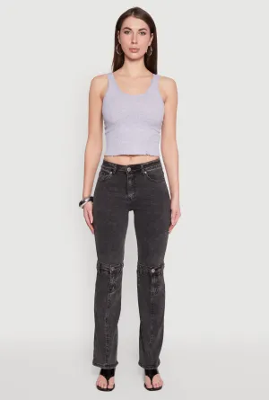 VIP Convertible Straight Leg Jeans Athlete Fit High Quality Bold Earthy