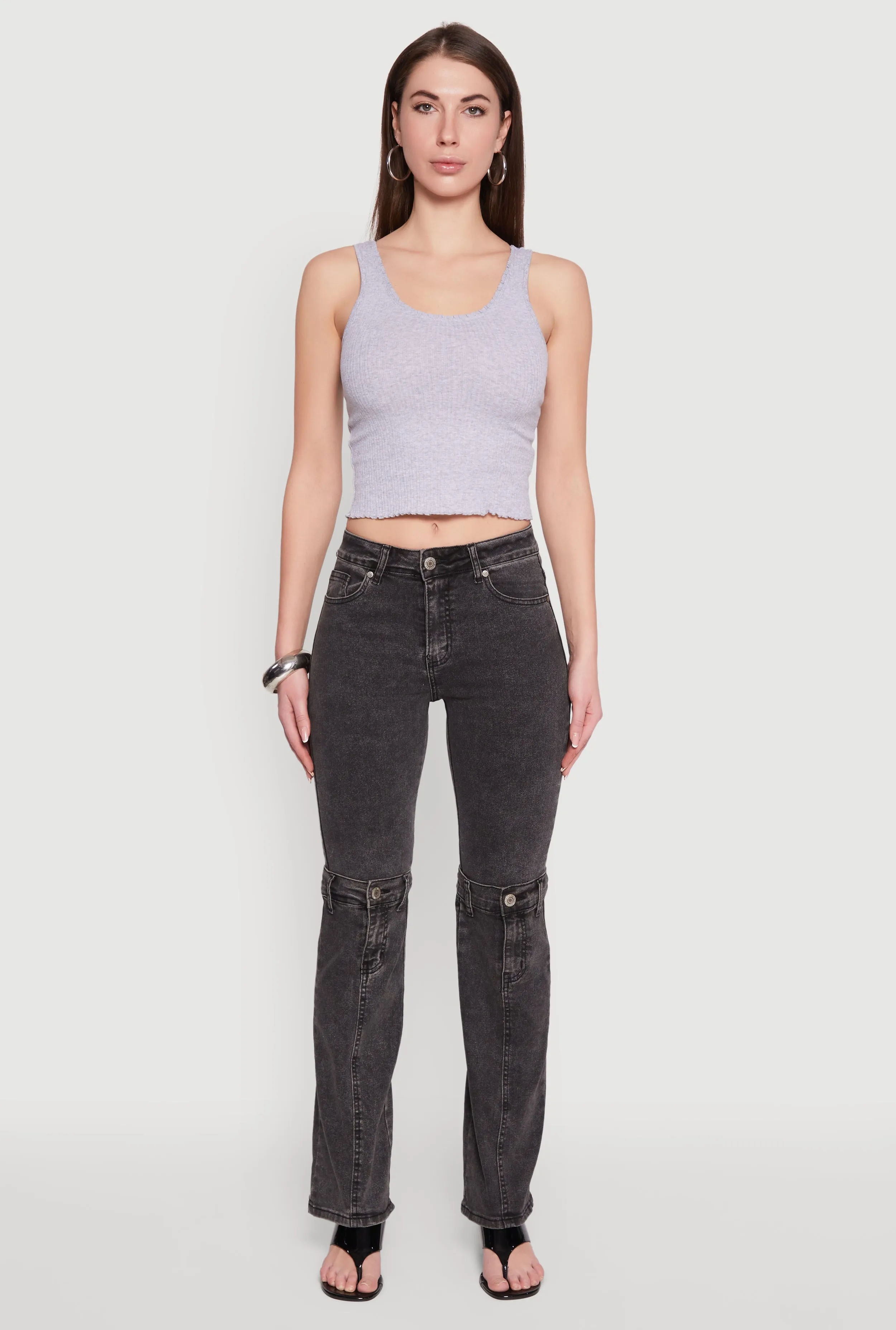 VIP Convertible Straight Leg Jeans Athlete Fit High Quality Bold Earthy