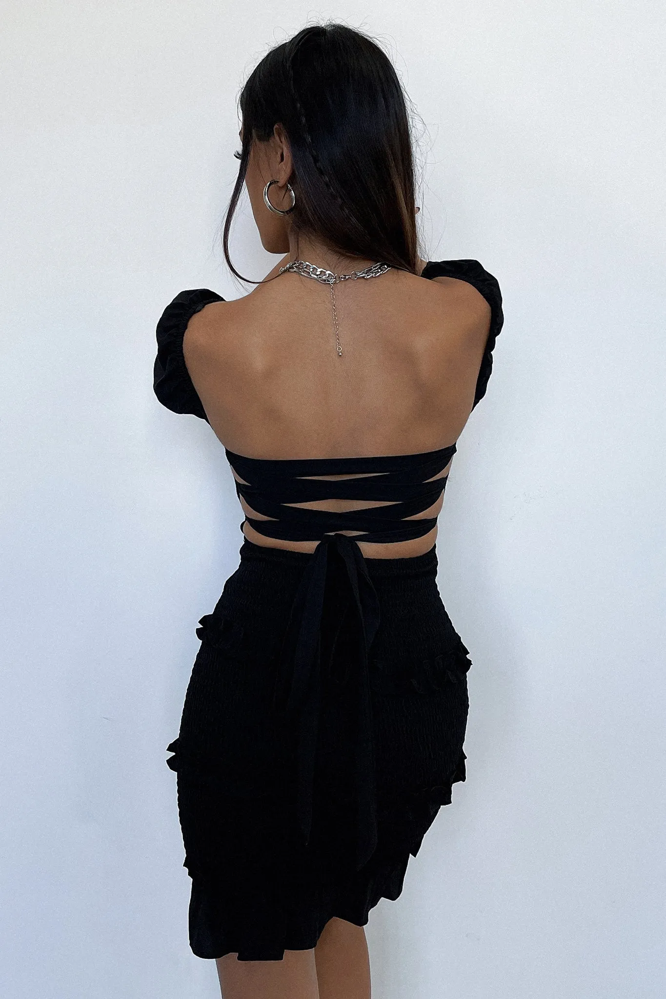 Wonder Dress - Black Beat Warm Trendy Charm