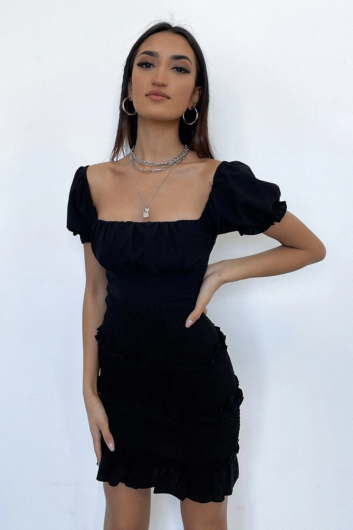 Wonder Dress - Black Pop Star Street Icon