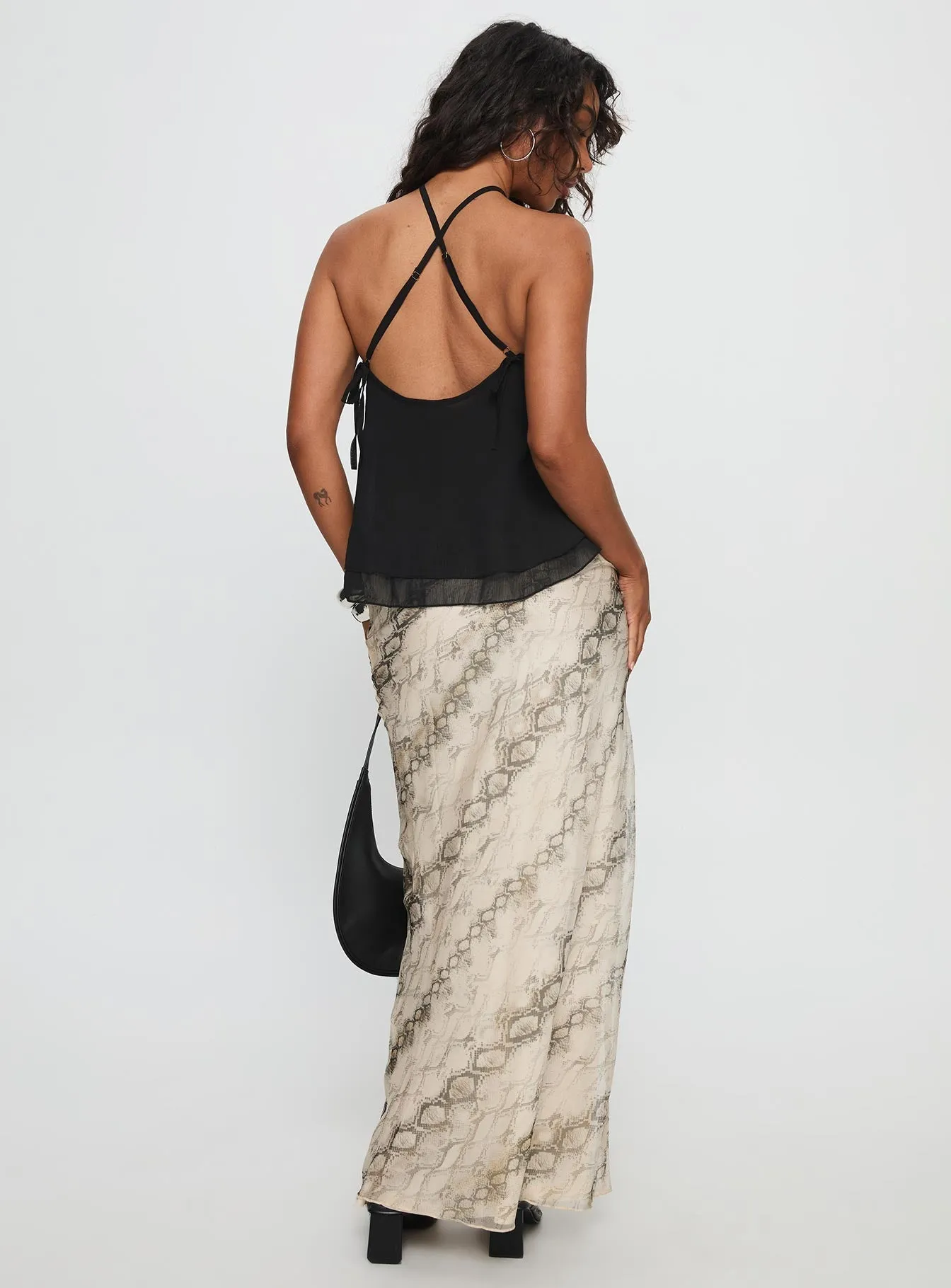 Zerisa Maxi Skirt Multi Adjustable Ties