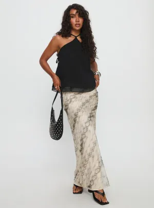 Layered Structure Zerisa Maxi Skirt Multi