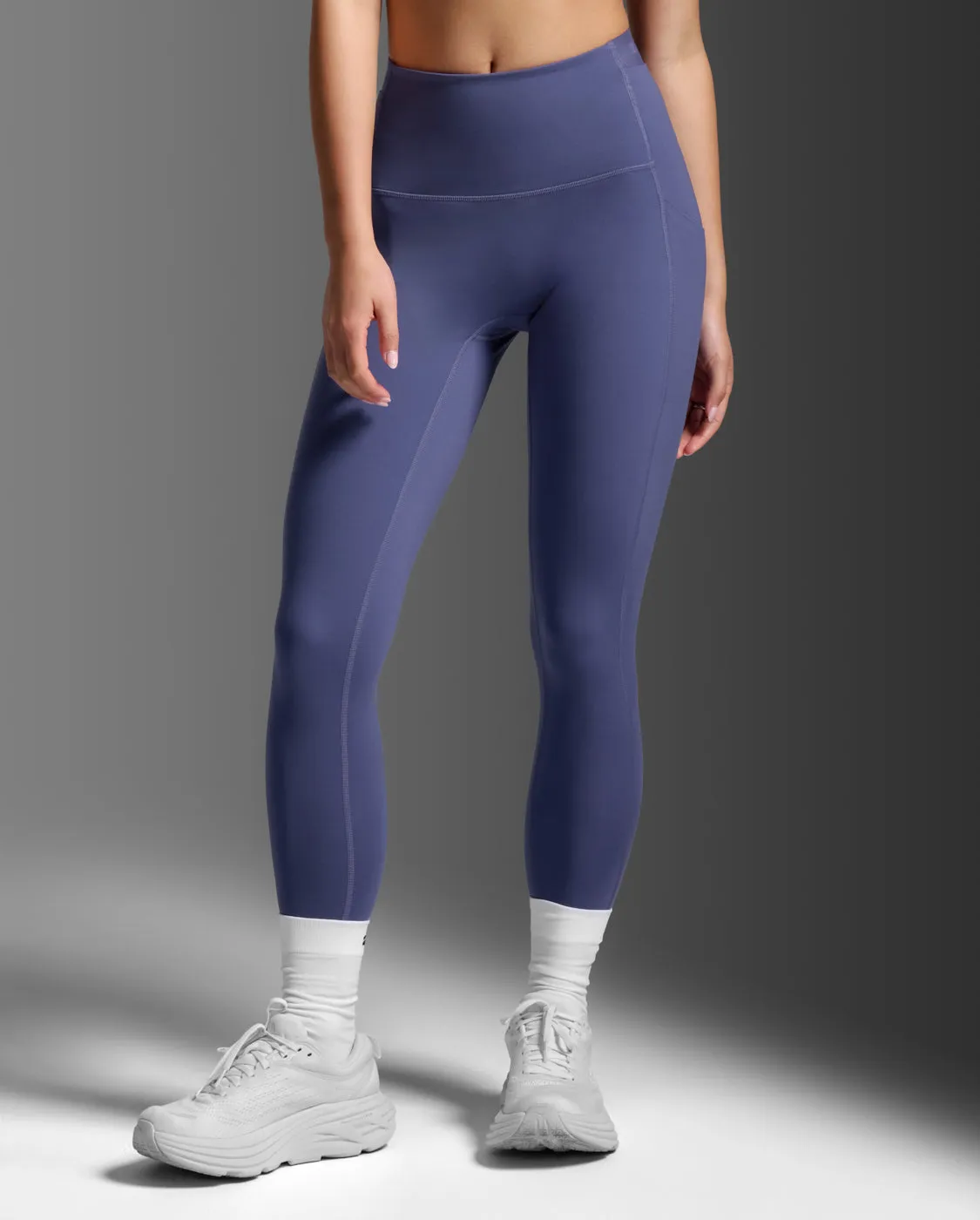 Minimalist Style Summer Wear Form Stash Hi-Rise Compression Tights with Pockets