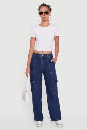 Go-To Garment Odor Control Treatment WAX Wide Leg Cargo Jeans