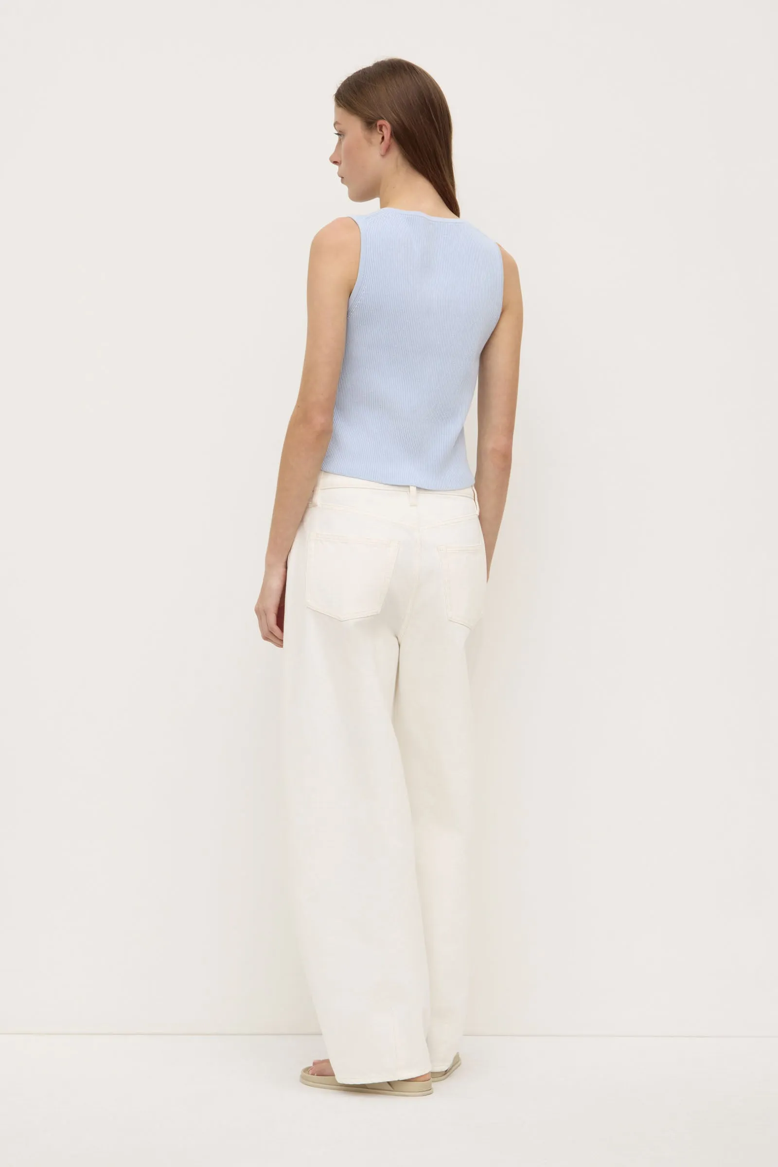 Classic Mode Brunch Fit Misty Knit Top