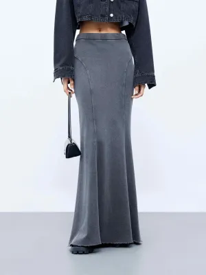 Maxi Mermaid Skirt Festival Outfit