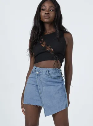 Bold Look Trend Ready Banksia Denim Mini Skirt