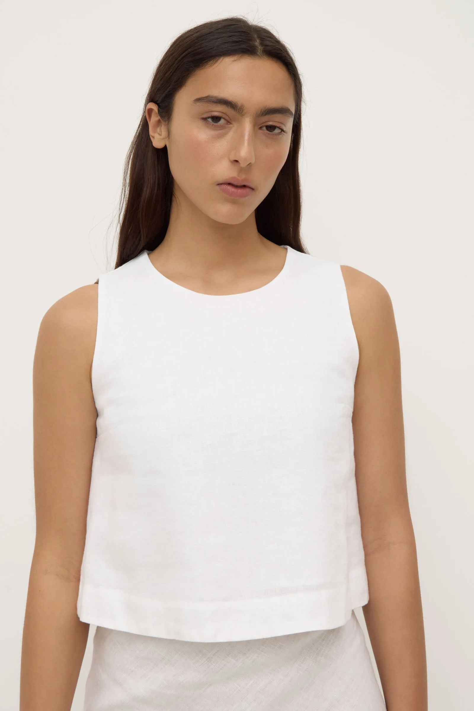 CompactFold Strong Glow Estelle Linen Top