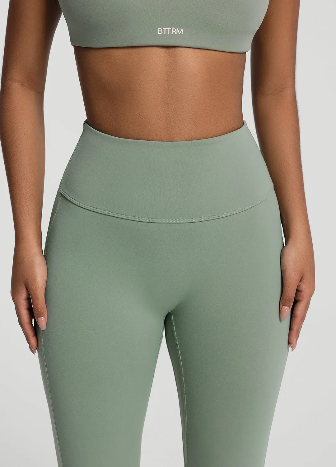 Extra Soft For Men Tall Fit Thermal Warm Ruched Flared Leggings