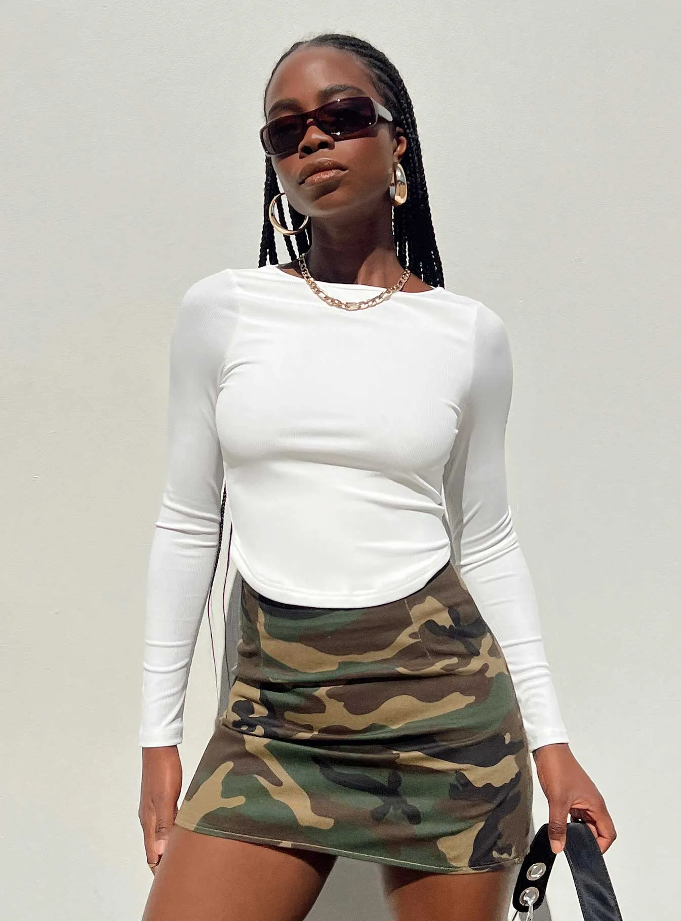 Selby Mini Skirt Camouflage Casual Moments