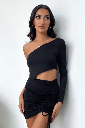 Beat Mode Street Heat Naomi Dress - Black