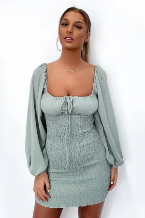 Ella Dress - Sage Soft Touch