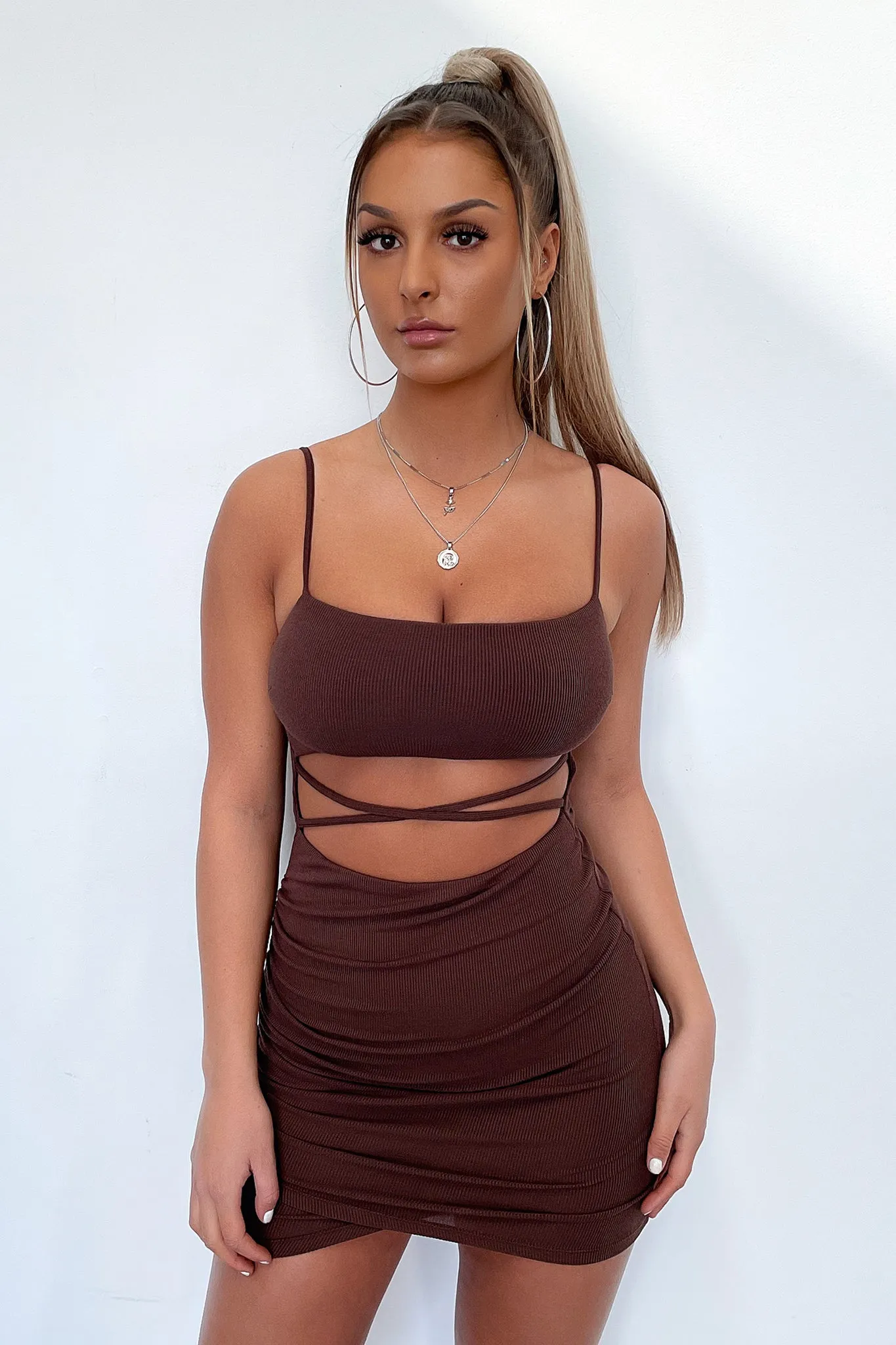 Leera Dress - Brown Style Beat