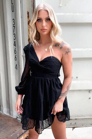Georgia Dress - Black Casual chic outfit