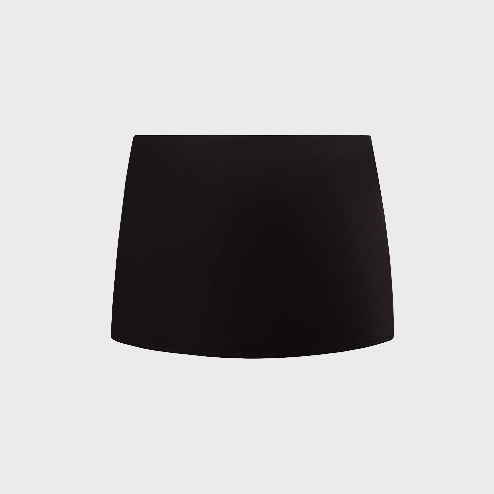 Abstract Motif Outfit Details GUIZIO Micro Mini Stretch Skirt - Black