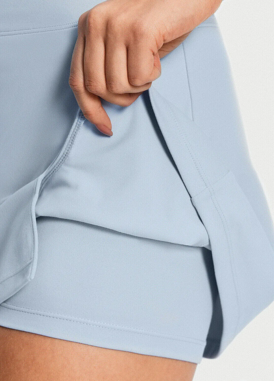 Vibe Shot high contrast A-Line Mini Skirt