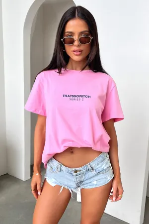 Premium Material Sporty Comfort Series 2 Tee - Pink