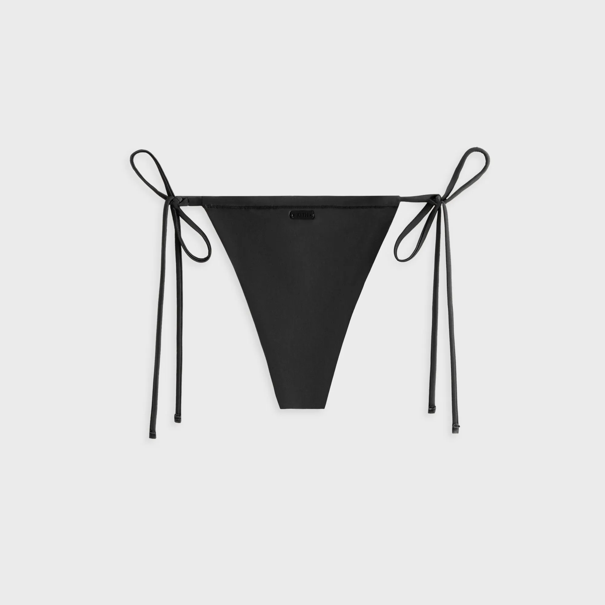 Smooth Silicone Grip Multi Hook Closure Kith Women Tova Tie Bottom - Black
