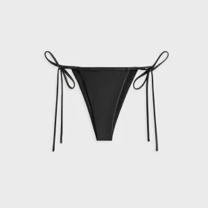 Kith Women Tova Tie Bottom - Black Rounded Seam Technique Thermal Regulating Layer