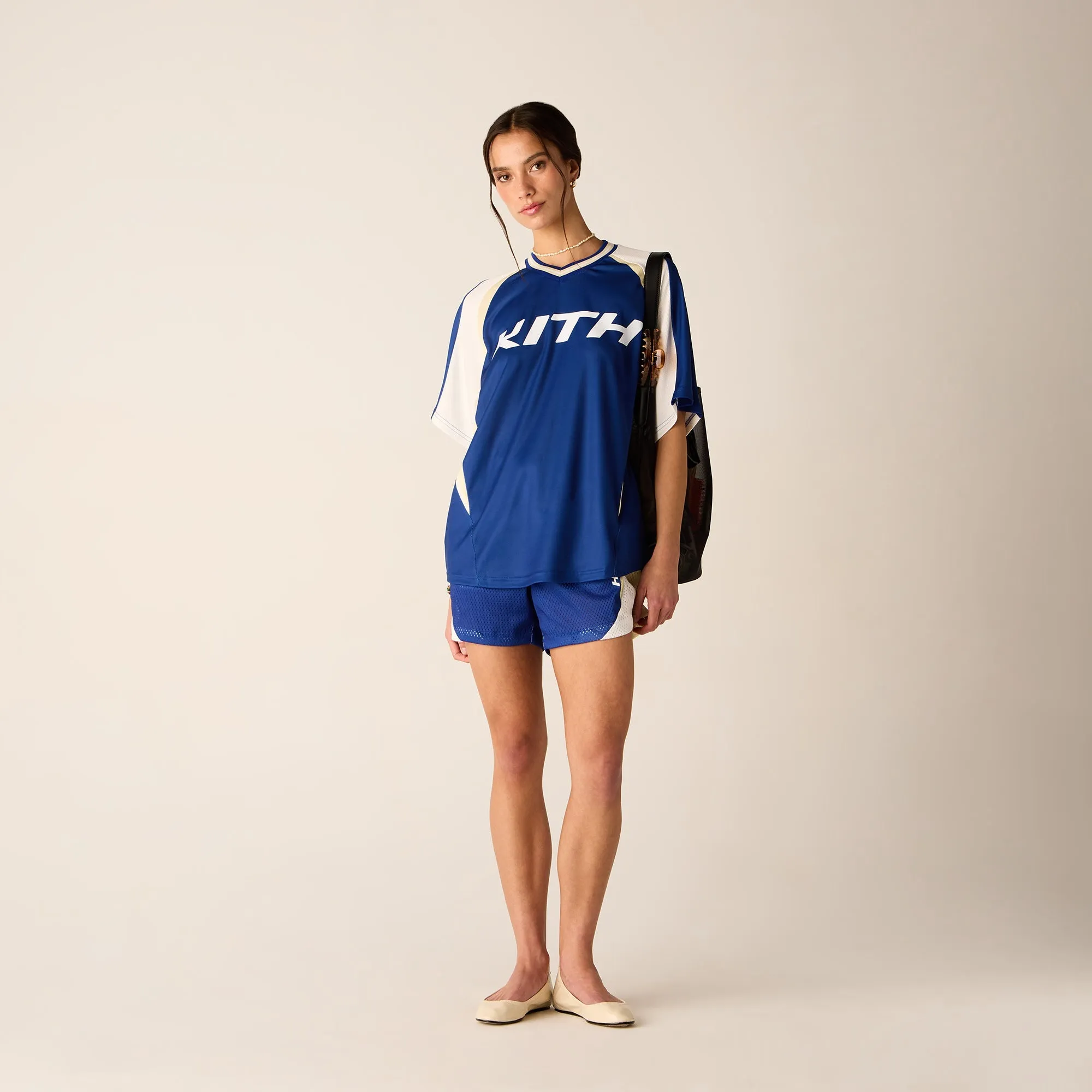 Kith Women Tobi Mesh Short - Current Beach Vacation