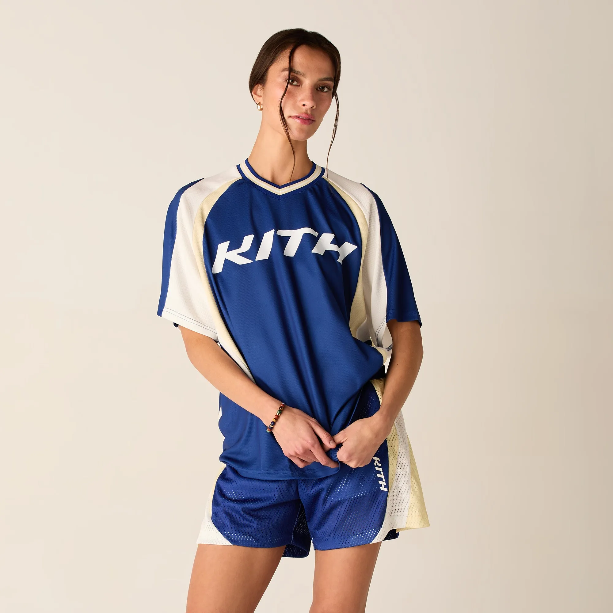 Fashion Forward Free Size Adjuster Kith Women Tobi Mesh Short - Current
