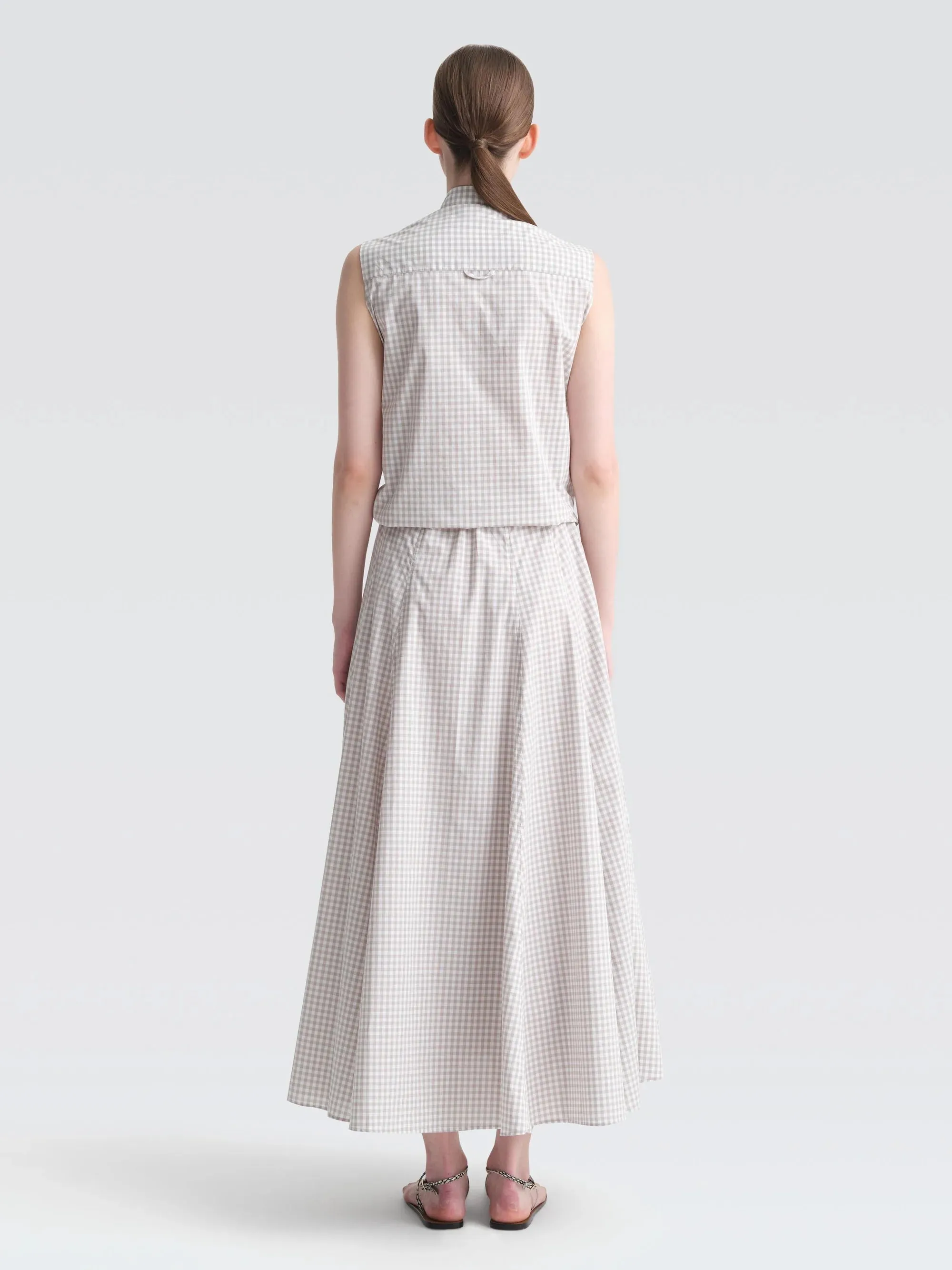 Ava Cotton Maxi Dress Thermal Insulation