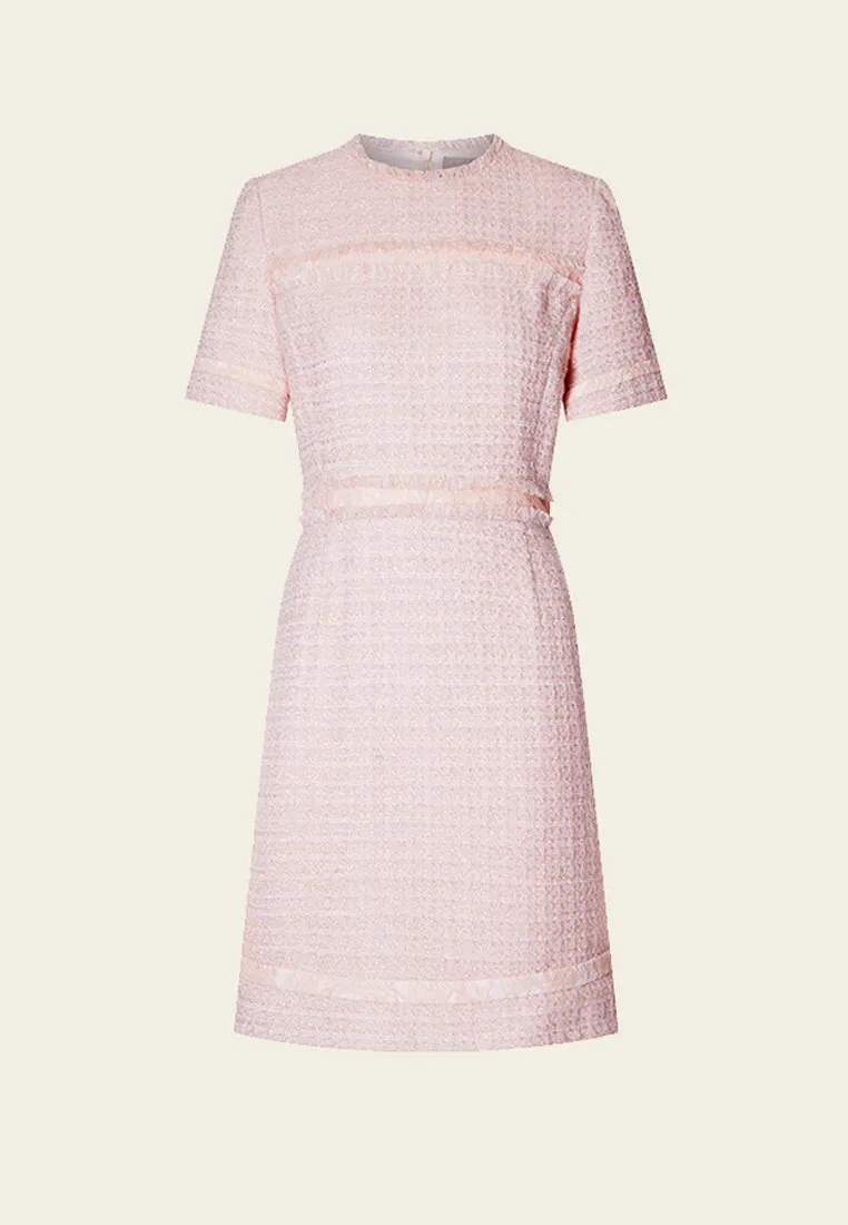 Light Pink Tweed Dress Jump Core