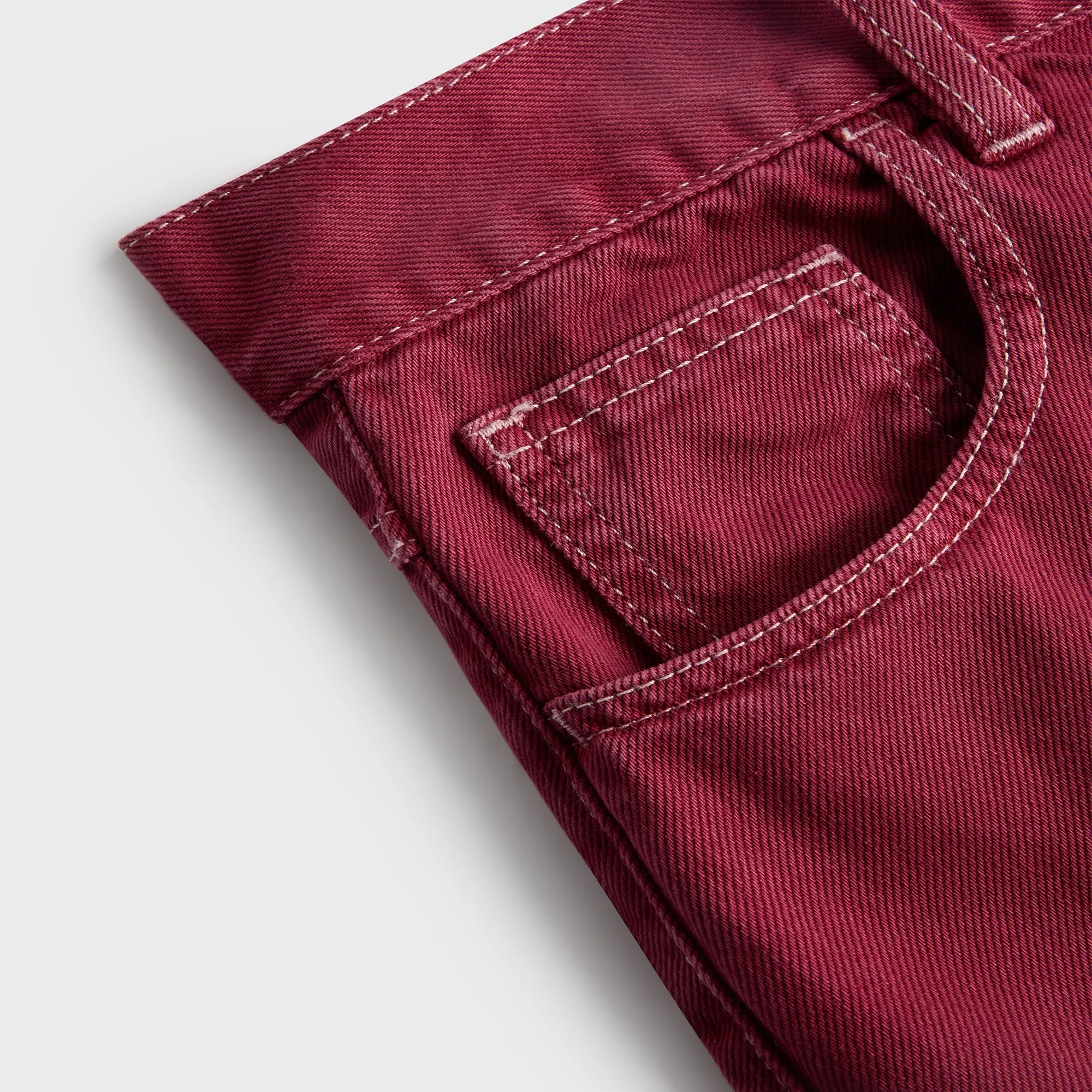 Carhartt WIP W Brandon Short - Mulberry Light Stretch