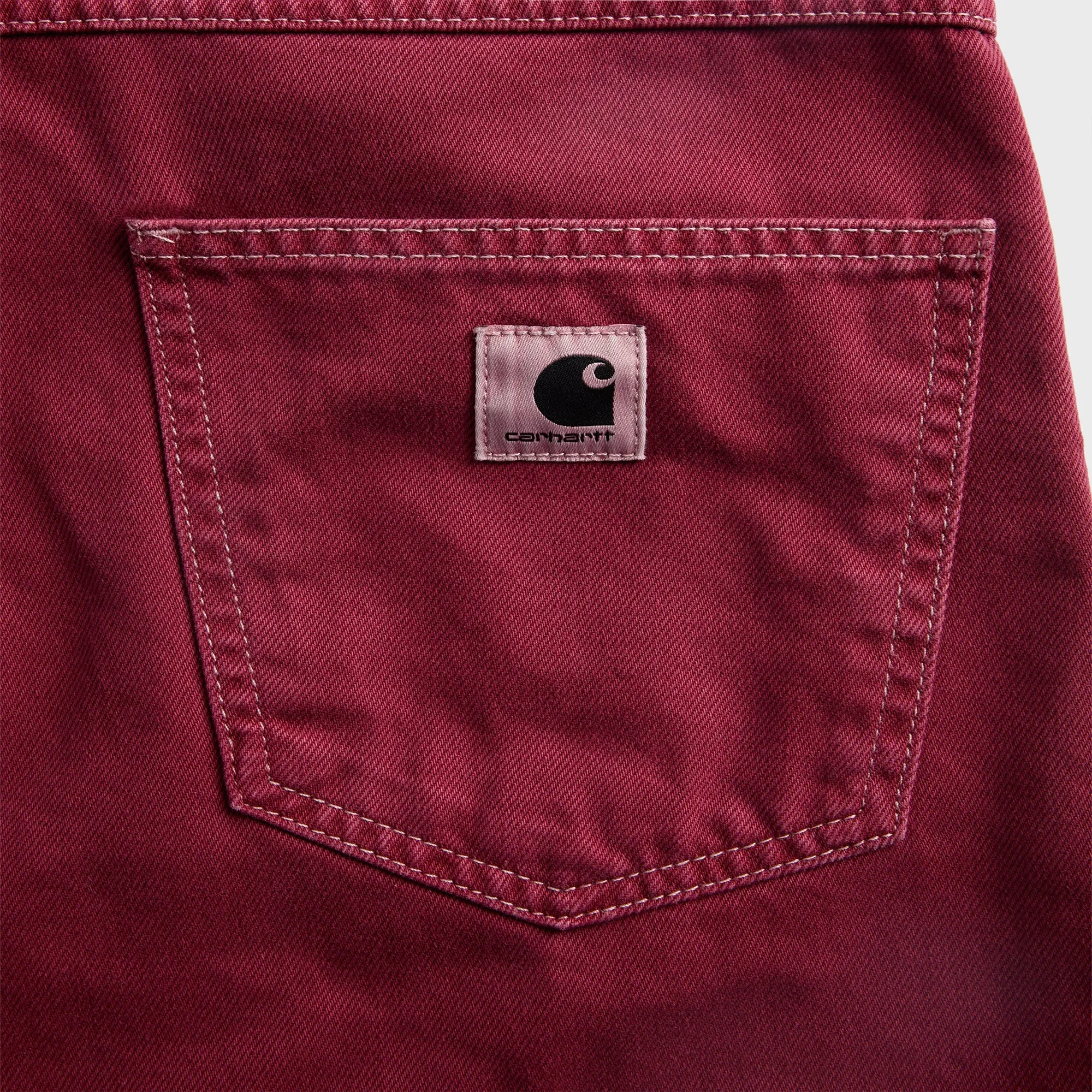 Carhartt WIP W Brandon Short - Mulberry Moisture Management Lining dress shorts