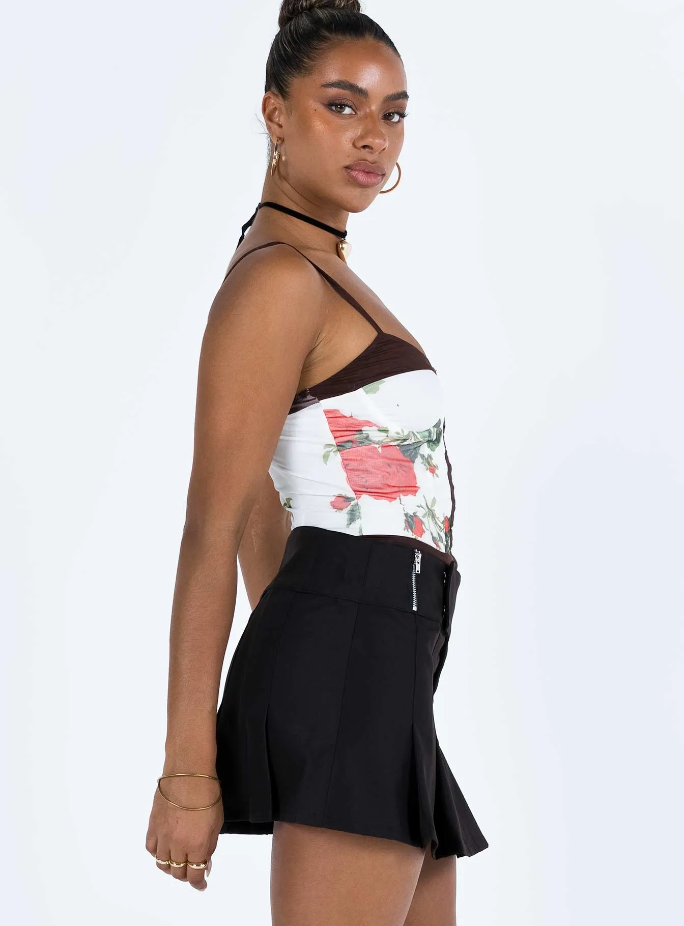 Fresh Fit Jack Mini Skirt Black
