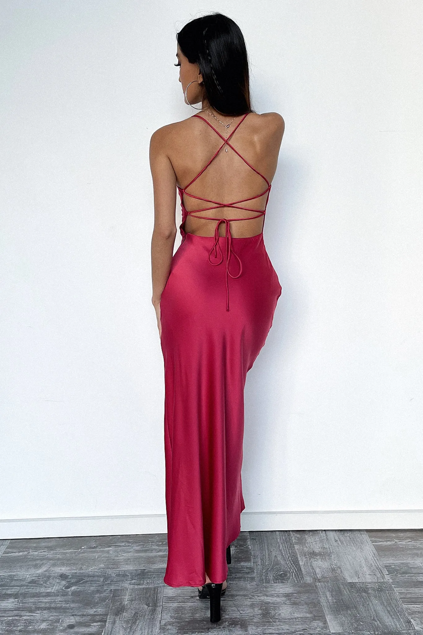 Bright and airy maxi Olivia Maxi dress - Red