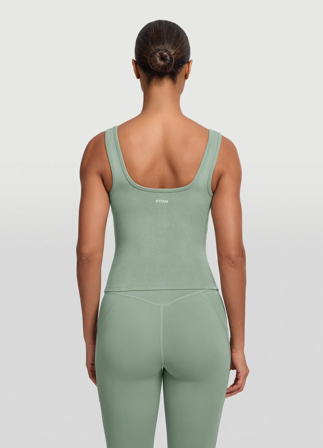 Button Front Tank Top Hobbyist - appealing