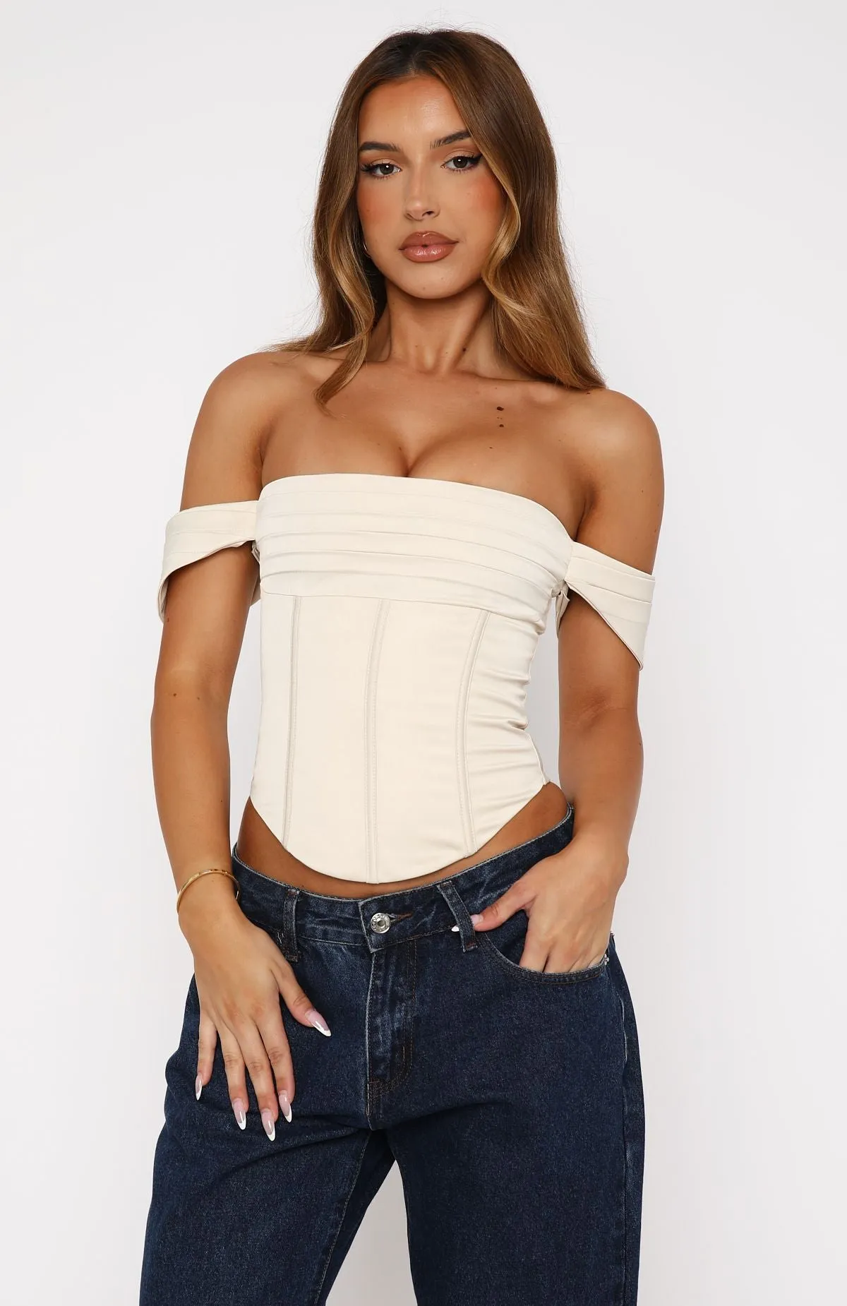 FlexibleSole Neutral Tone Palette Midnight Magic Bustier Champagne