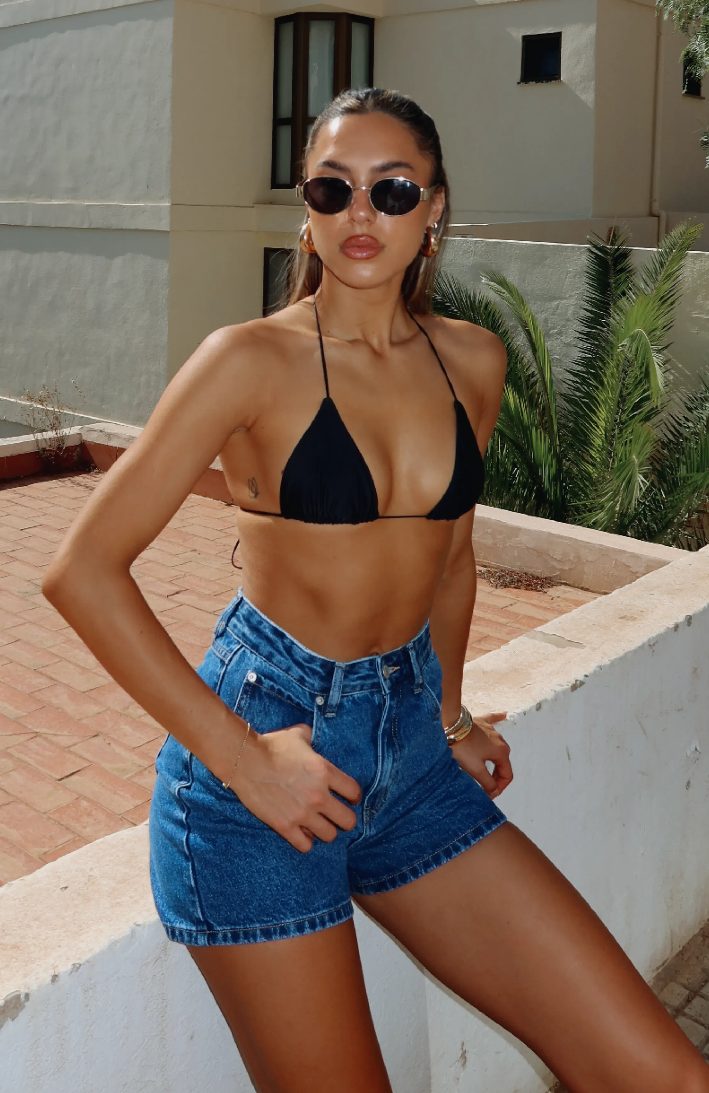 Giuliana Bikini Top Black SustainableCertified TaglessLabel