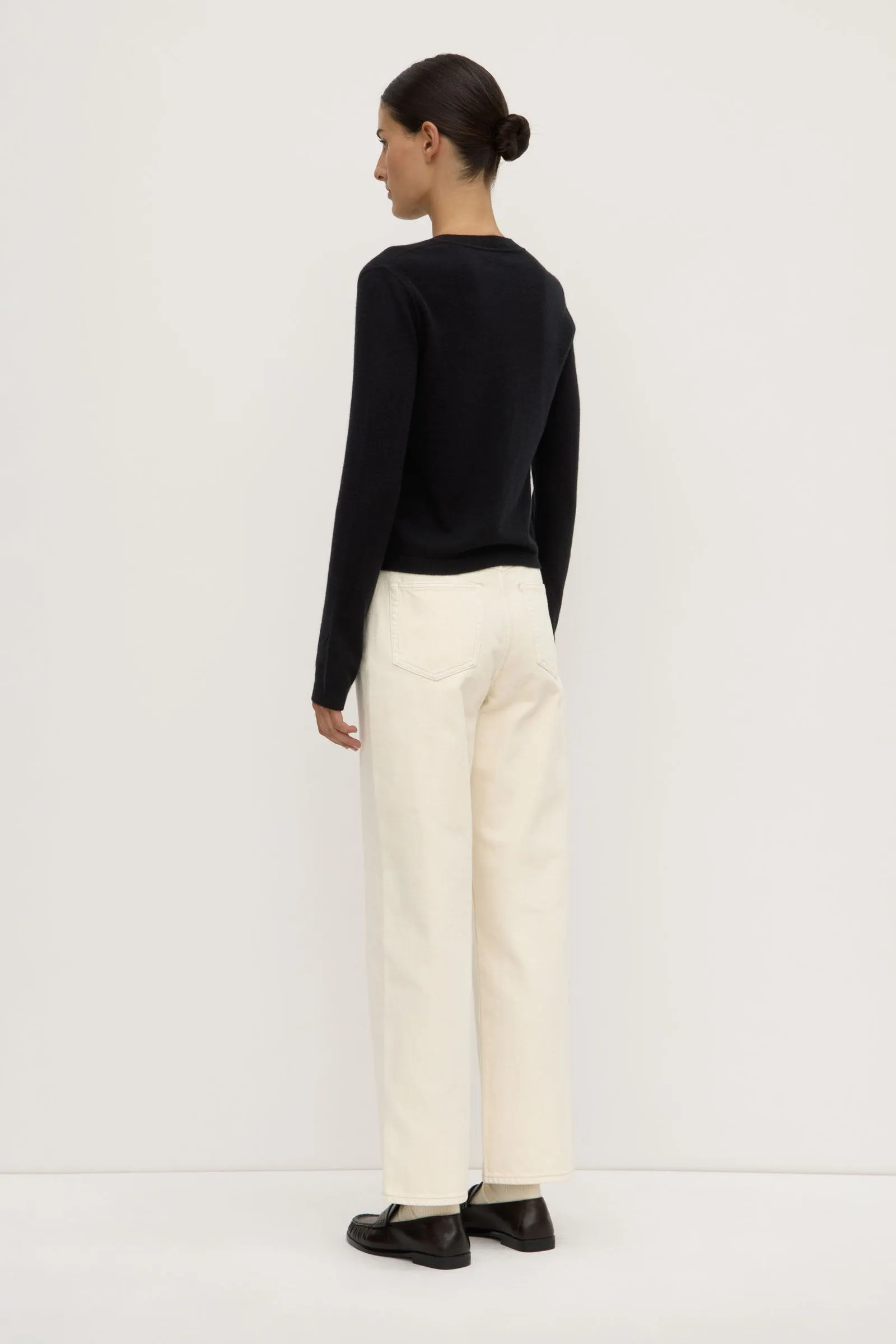 Handmade Fit Run Glow Solene Cashmere Knit Top