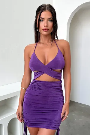 Eco Friendly Material Tori Dress - Purple