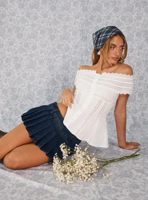 Rider Mini Skort Indigo Chill Mood