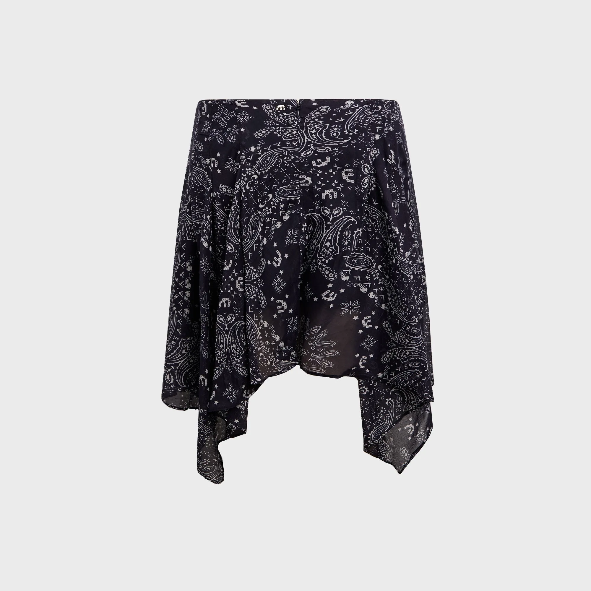 Miaou TY Skirt - Bandana Navy Refined Style
