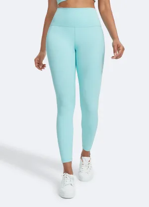 Beginner Level Quick Dry Travel Friendly Pilates High-Rise Leggings