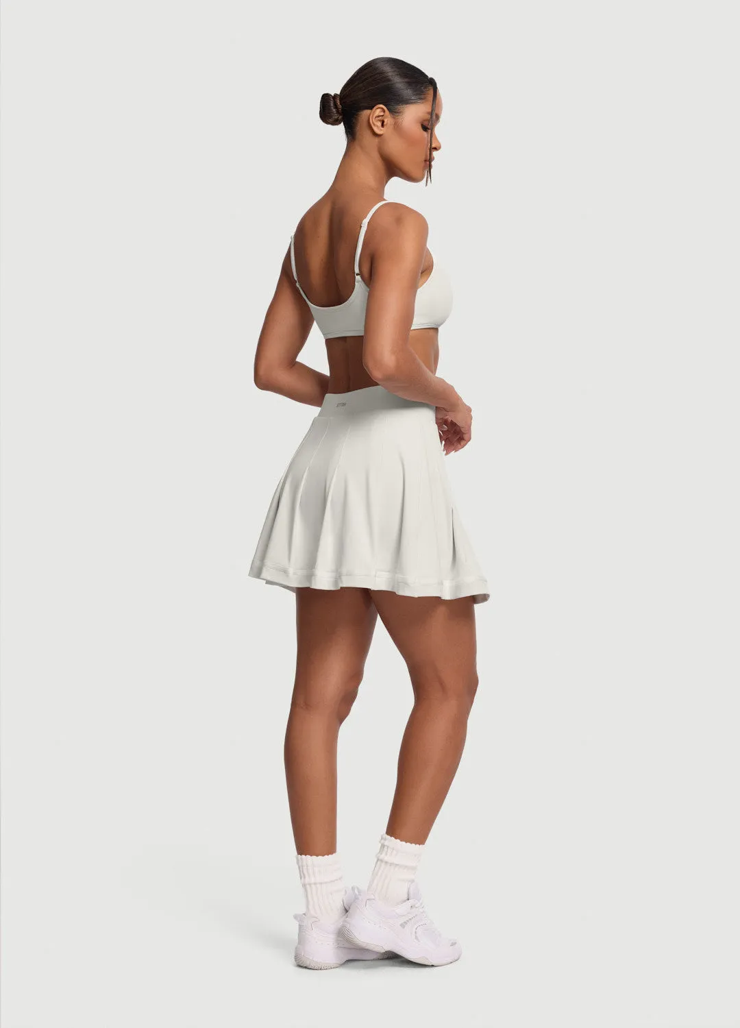 Polished Fit Cultural Heritage Pleated Tennis Skirt