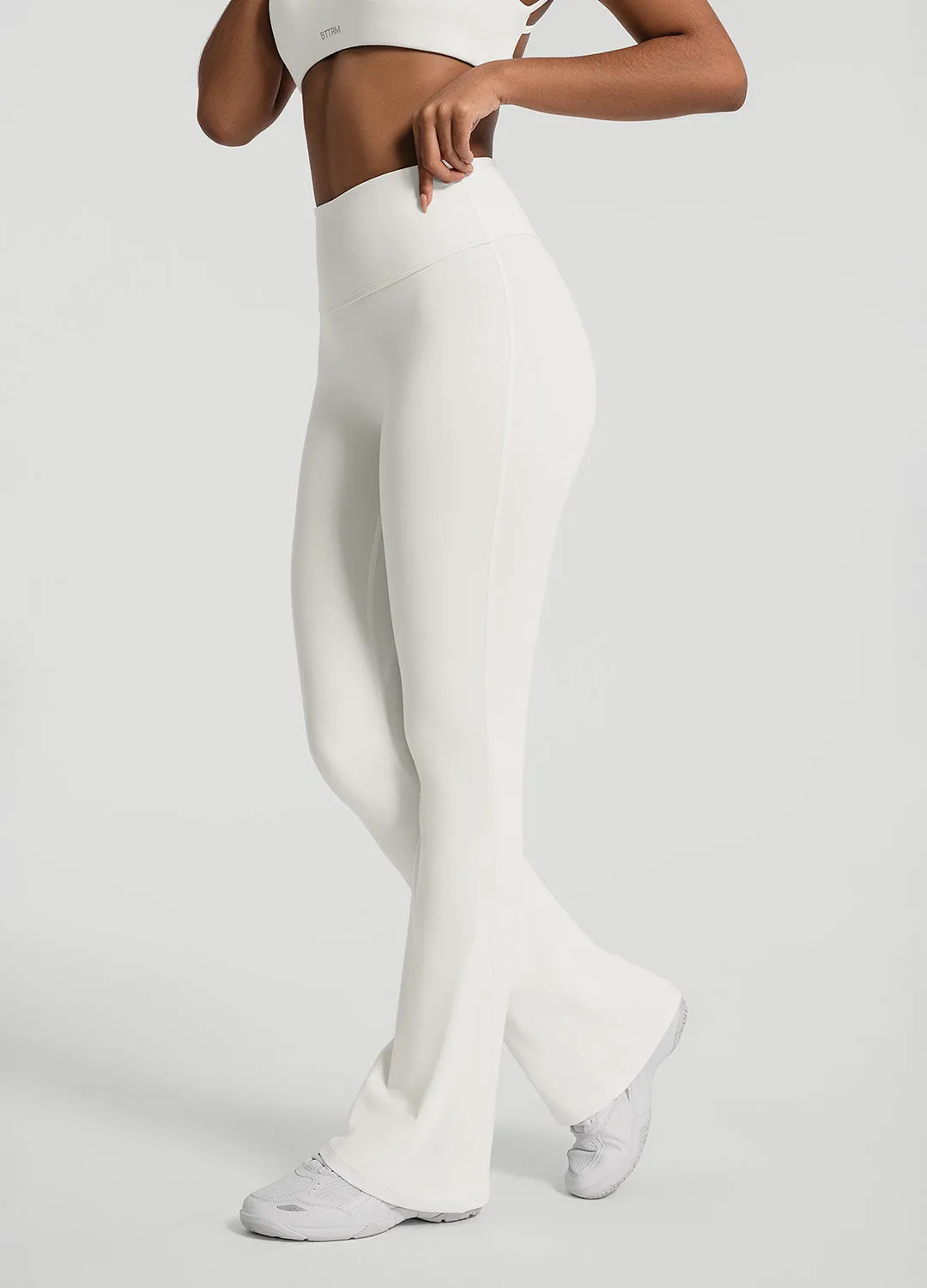 Compression Support Travel Enthusiast Maternity Wear Daily Routine Ruched Flared Leggings