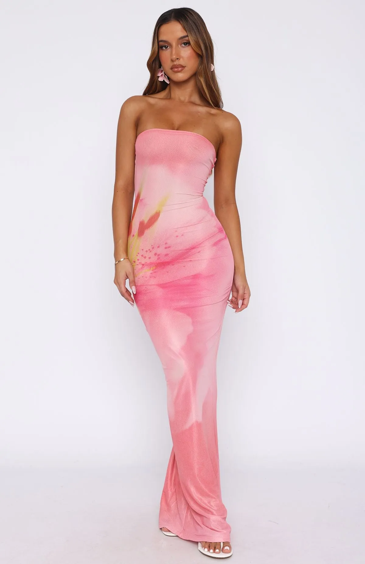 Hero Mode Ethical Mode On A Trip Maxi Dress Blossom Petal